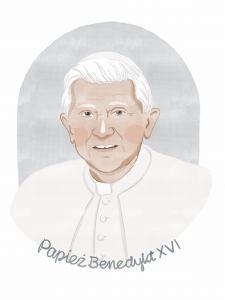 Portret- Benedykt XVI