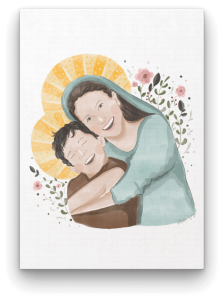 Plakat- Matka z Synem