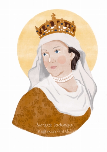 Portret z wizerunkiem Świętej Jadwigi