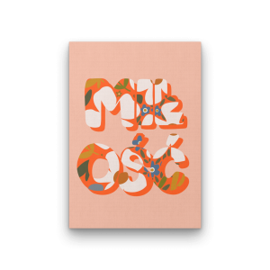 Plakat- miłość pink