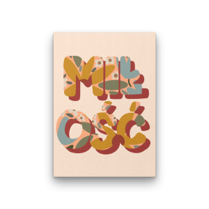 Plakat- miłość natura