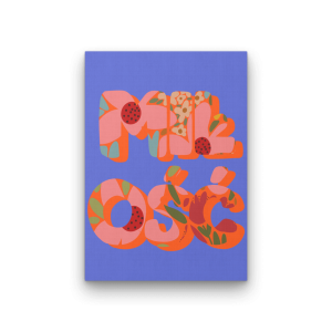 Plakat- miłość blue