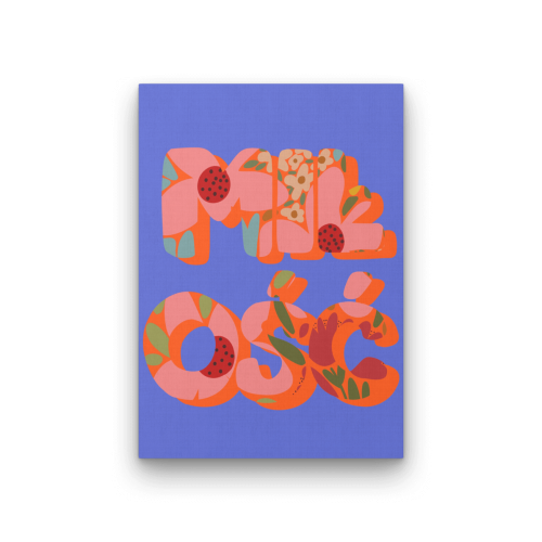 Plakat- miłość blue