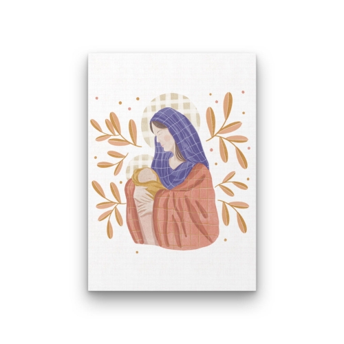 Plakat- Matka karmiąca