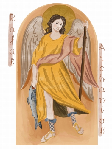 Portret- Rafał Archanioł