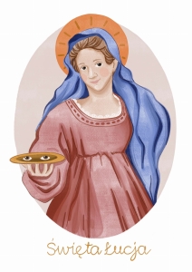Portret- Święta Łucja