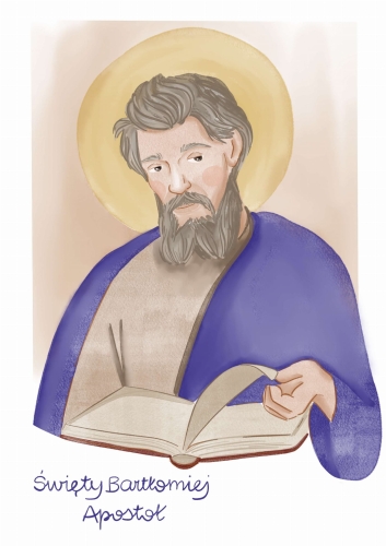 Portret- święty Bartłomiej Apostoł