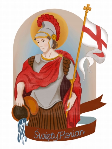 Portret- święty Florian