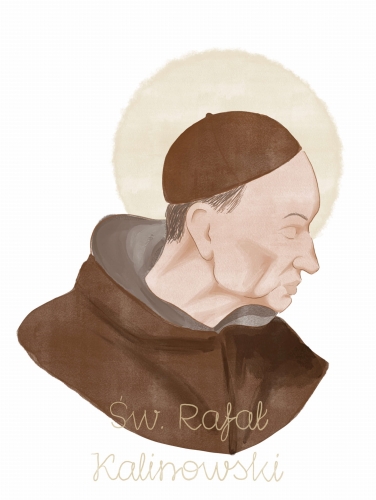 Plakat Święty Rafał Kalinowski