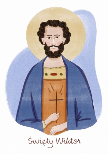 Plakat Świętego Wiktora