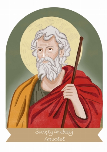 Plakat Świętego Andrzeja