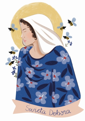 Plakat Świętej Debory