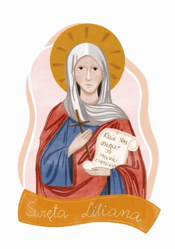 Plakat Świętej Liliany