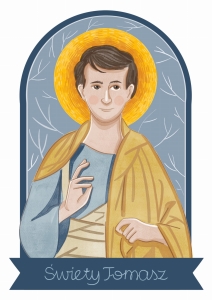 Plakat Świętego Tomasza Apostoła