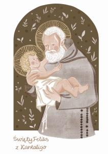 Plakat Świętego Feliksa z Kantalicjo