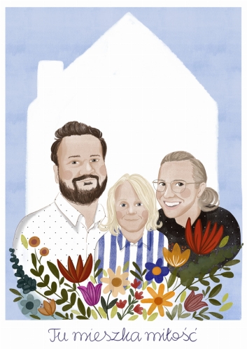 Portret na zamówienie- dom