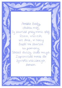 Plakat- Aniele Boży