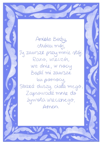 Plakat- Aniele Boży