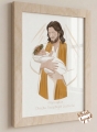 Plakat - Chrzest Święty dla dziewczynki